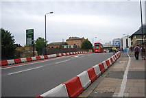 TQ2977 : Battersea Park Road going over the railway line by N Chadwick