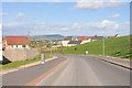 Road in the new development at Upper Slackbuie