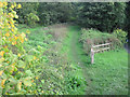 Canal towpath next to back road to Pant