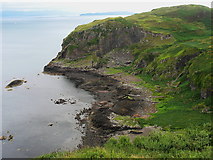 NM7417 : Seil coastline from Dun Mor by William Starkey