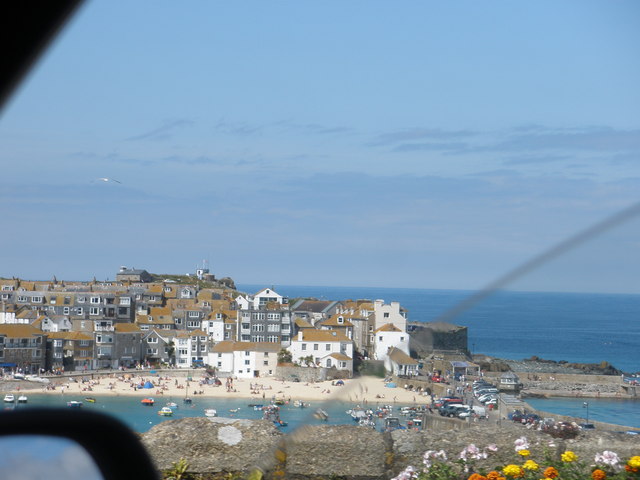 View across St. Ives Harbour