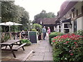 The Oystercatcher pub garden, Climping, West Sussex