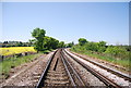 Railway looking west