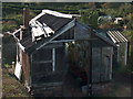 Allotment construction off Hagg Lane, Sheffield