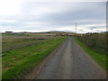 Minor road near Denhead heading south west