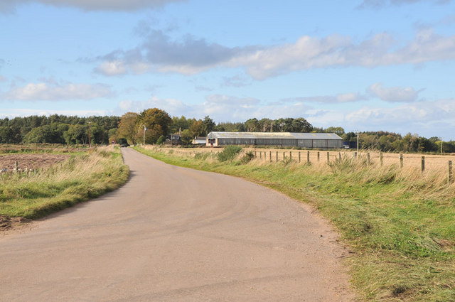 Road from Brodie to Nairn near Bankhead Steven Brown cc by sa