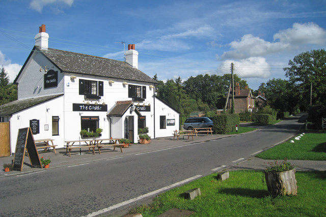 The Castle, Outwood © Oast House Archive :: Geograph Britain and Ireland