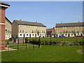 Three storey housing at Orchard Way, Lower Cambourne