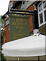 The Albany (3) - sign, 80 Sydenham Road