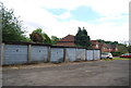 Row of garages, Wyphurst Rd