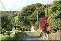 Tywardreath: lane to Ponts Mill