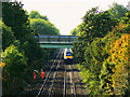 HST 125 en route to London Paddington, South Marston, Swindon