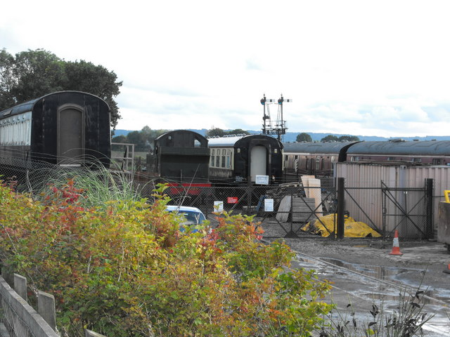 West Somerset Railway Loco Compound