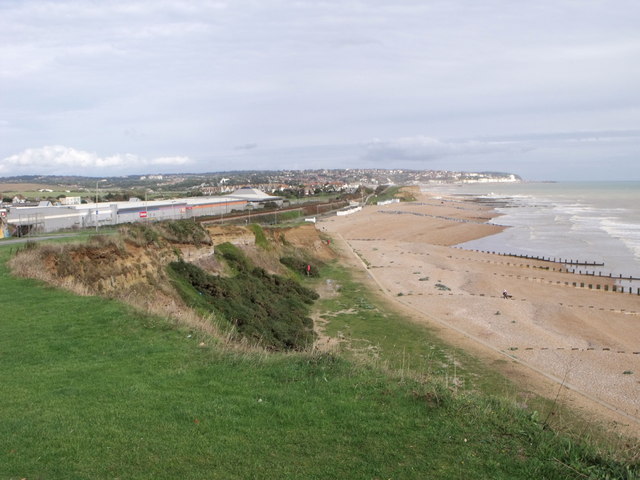 Cliffs at Galley Hill looking towards... © nick macneill :: Geograph ...