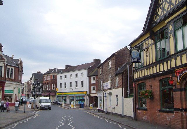 Liverpool Road, Newcastle-Under-Lyme © Derek Harper :: Geograph Britain ...