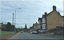 TQ8664 : A2 High Street, Newington by Chris Whippet