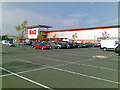 Car park at B&Q, Heaton Norris