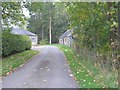 Farm buildings at Spital Tower in Roxburghshire