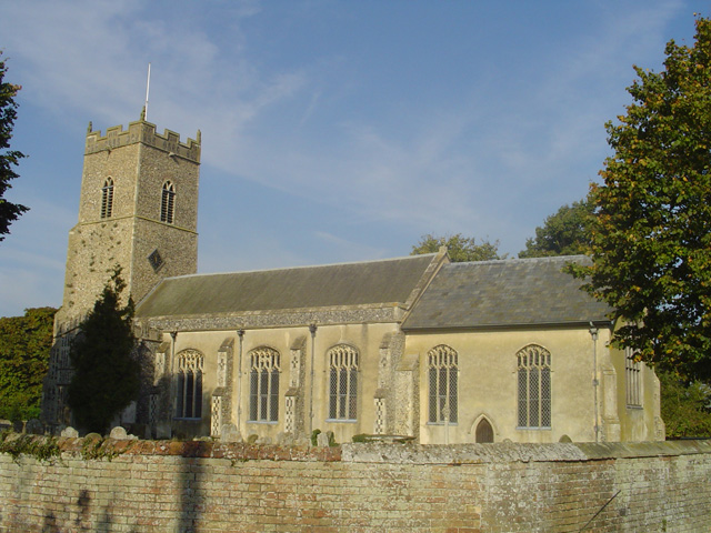 Metfield St John the Baptist’s church © Adrian S Pye :: Geograph ...