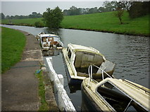 SD8740 : Sunken boats on the Leeds & Liverpool Canal by Ian S