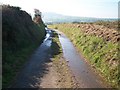 Flooding on the lane south to Trefaes