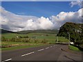 View to the east of Moffat with Frenchlands tower