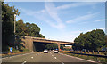 Hanchurch Lane crosses M6 North at Hanchurch