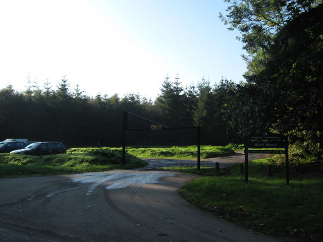 West Wood Car Park David Anstiss Ccbysa20 Geograph Britain And