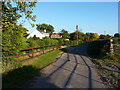 The lane into Garmston