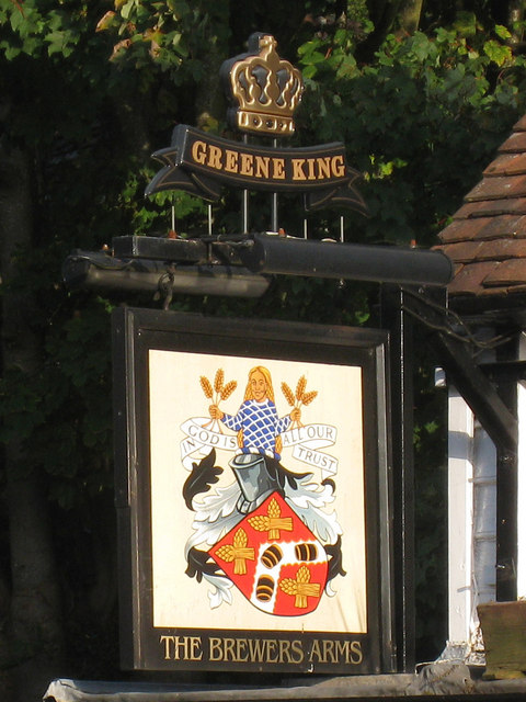 The Brewers Arms sign