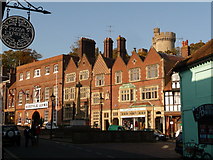 TQ0107 : Arundel: town centre by Chris Downer