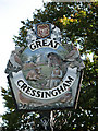 Great Cressingham village sign