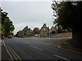 Road junction, Manchester Road, Tapton