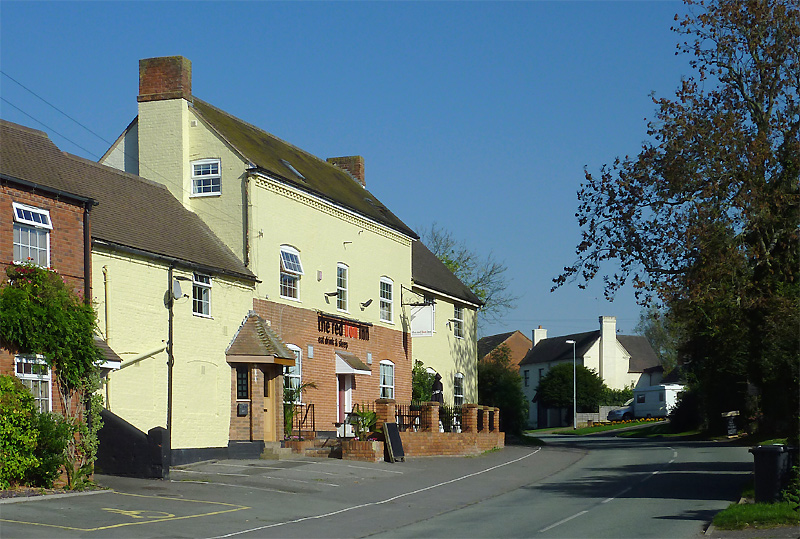 The Red Lion Inn at Bobbington,... © Roger Kidd :: Geograph Britain and ...