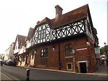 TQ0107 : Arundel: timbered building in Maltravers Street by Chris Downer