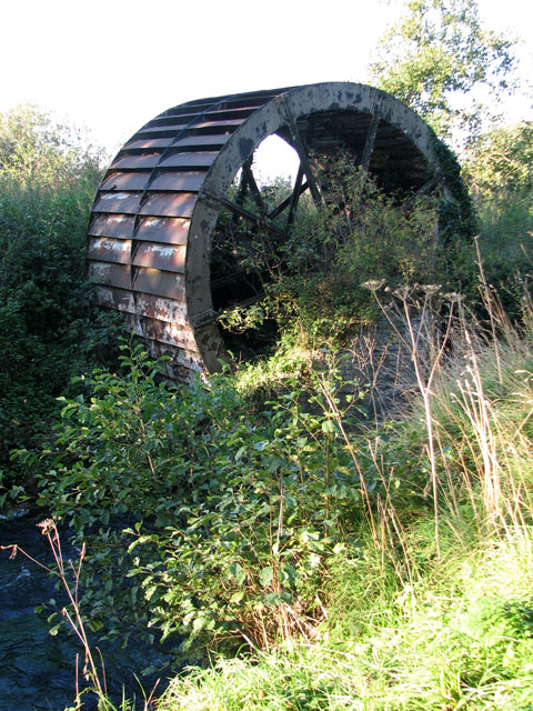 Waterwheel of Narborough Bone Mill