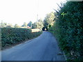 Old St Mellons : Bridge Road climbs towards residential area