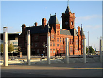 ST1974 : Pierhead Building, Cardiff Bay by Dave Croker