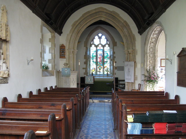 Interior of St. Giles Church, Hooke,... © Derek Voller :: Geograph ...