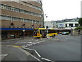 Bus heading towards The Mary Shelley