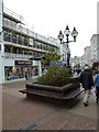 Square seat  in Old Christchurch Road