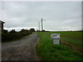 The way to Bleak House Farm, Sunk Island