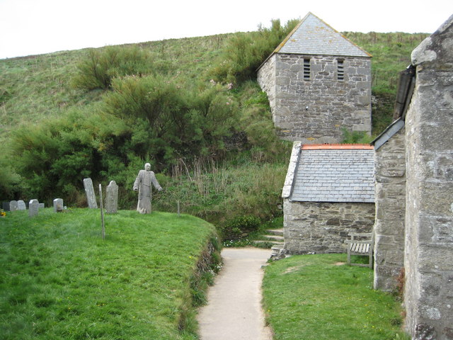 Gunwalloe Church © Philip Halling cc-by-sa/2.0 :: Geograph Britain and ...