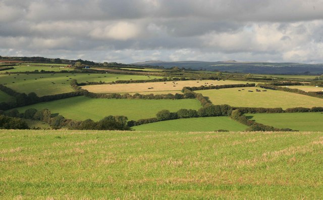 Fields Across East Cornwall © Roger Geach Cc By Sa20 Geograph