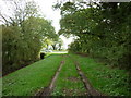 The Green Lane come out onto the A614