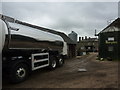 Milk lorry at Hollyseat Farm