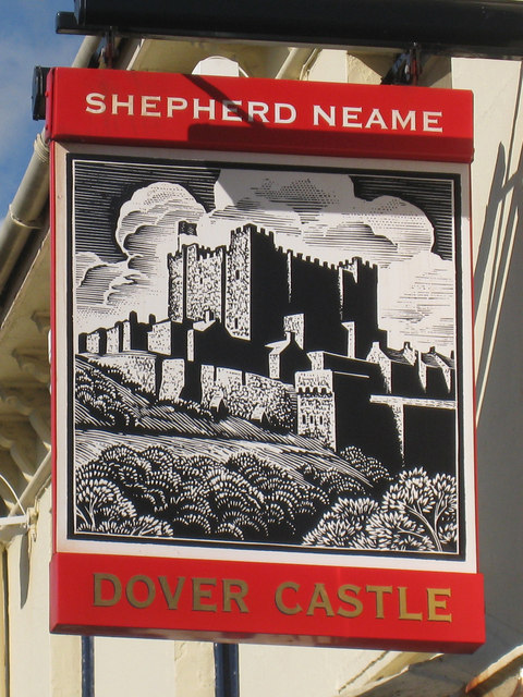Dover Castle sign