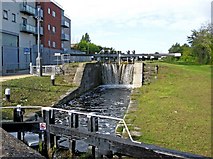 O1132 : Third lock, Grand Canal, Inchicore/Inse Chór by L S Wilson