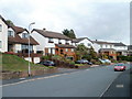 Caerleon : Trinity View begins its descent to Pillmawr Road