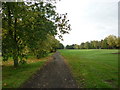 A path in Temple Newsam Country Park, Leeds